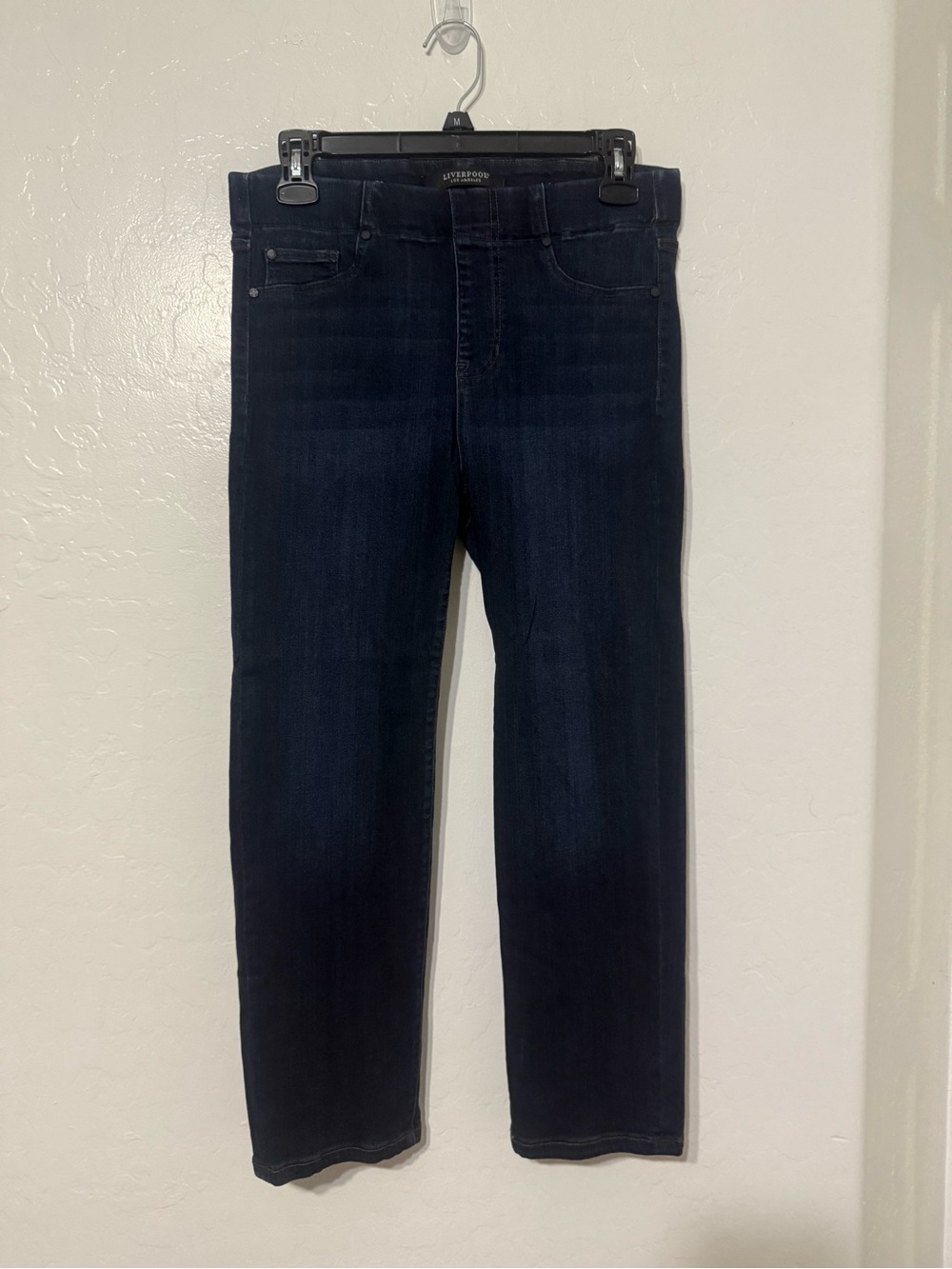 Liverpool Jeans Company Dark Indigo Cropped Ankle Jeans